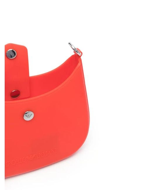Emporio Armani Red Small Shoulder Bag