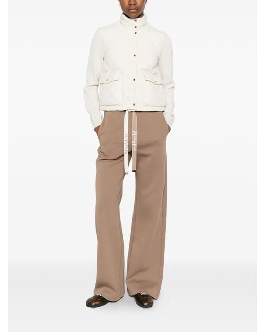 Moncler White Quilted Jacket