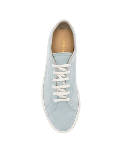 Common Projects White Achilles Lace-Up Sneakers