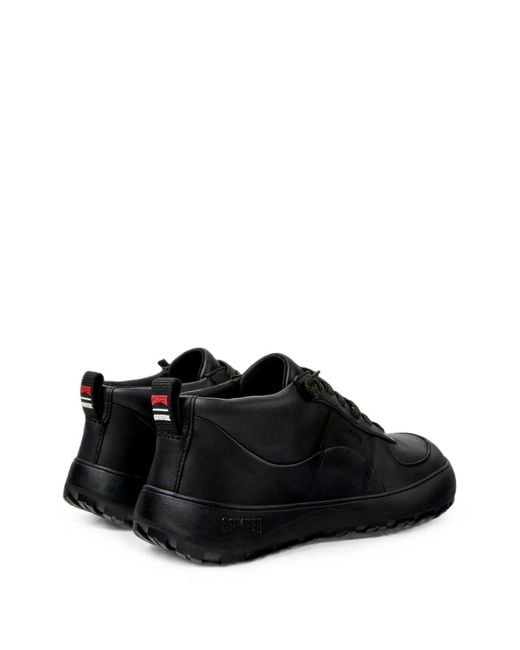 Camper Black Peu Serra Low-Top Sneakers