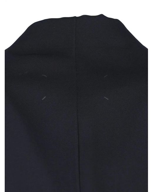 Maison Margiela Black V-Neck Maxi Dress