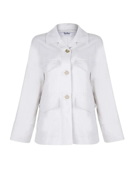 Max Mara White Ginny Jacket