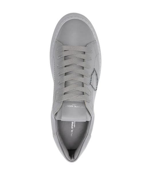Philippe Model White Temple Sneakers for men