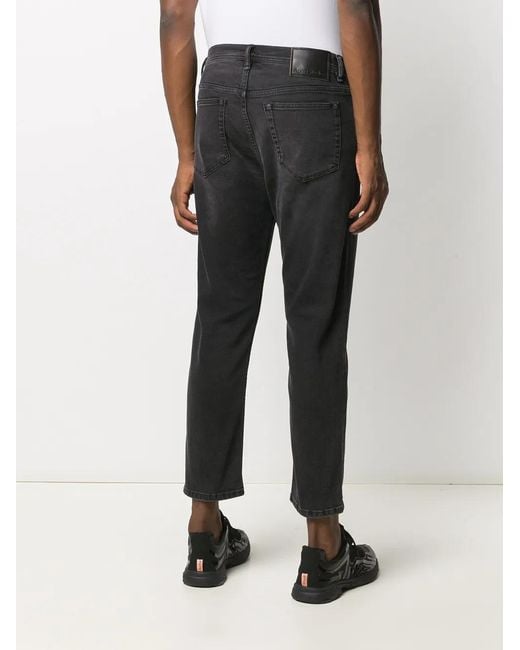 Acne Black River Slim-Fit Jeans for men