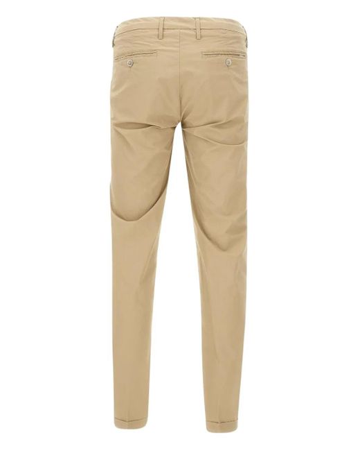 Re-hash Natural Stretch Cuffed Trousers for men