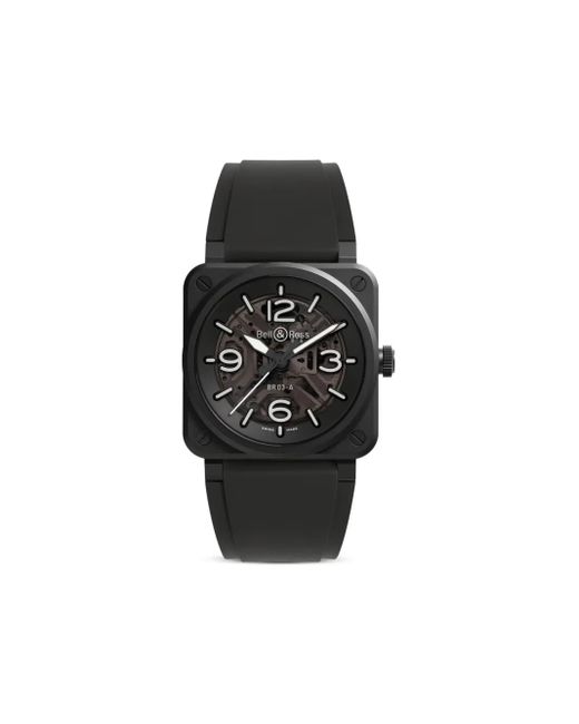 Bell & Ross Black Br-03 Skeleton Ceramic 41Mm for men