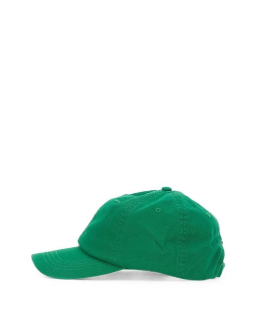 Polo Ralph Lauren Green Logo-Embroidered Cotton Baseball Cap