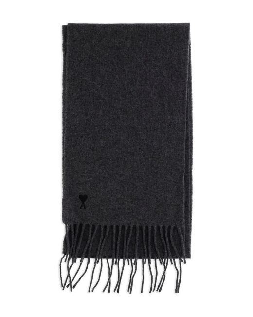 Sciarpa Con Frange di AMI in Black