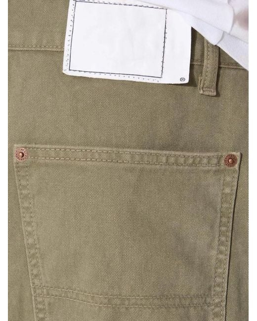 Thisisneverthat Natural Pocket Denim Shorts for men