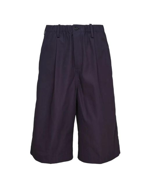 Bermudas Con Cinturilla Elástica Sofie D'Hoore de color Blue