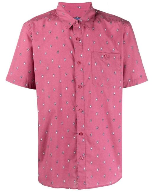 Patagonia Hemd mit Vogel-Print in Pink für Herren - Lyst