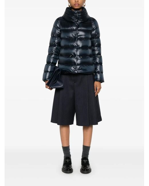 Herno Black Amelia Quilted Puffer Jacket