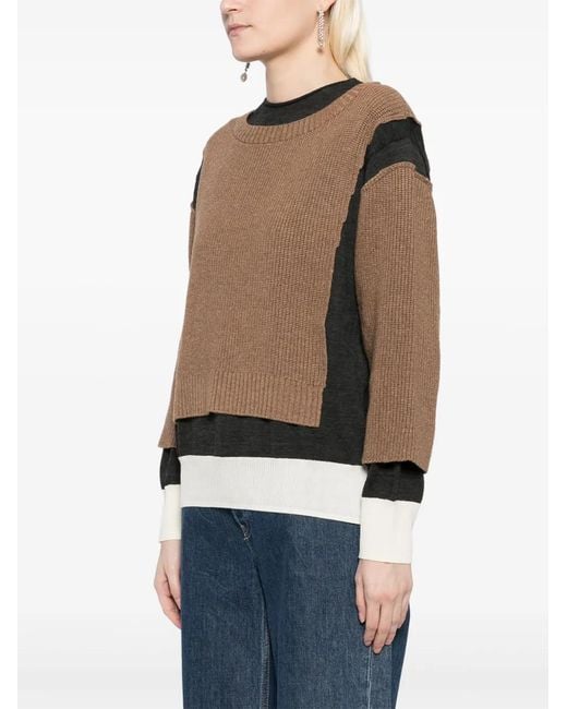 Undercover Brown Wool Blend Jumper