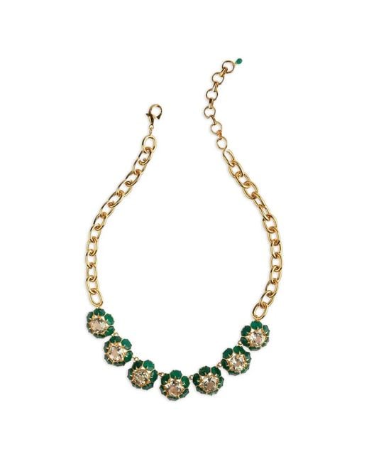 Bounkit Metallic Collier Odessa Serti D'Onyx Et D'Améthyste