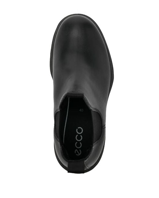 Ecco Black Grainer Chelsea Boot for men