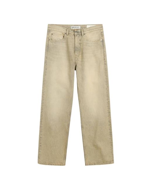 Our Legacy Natural Third Cut Jeans