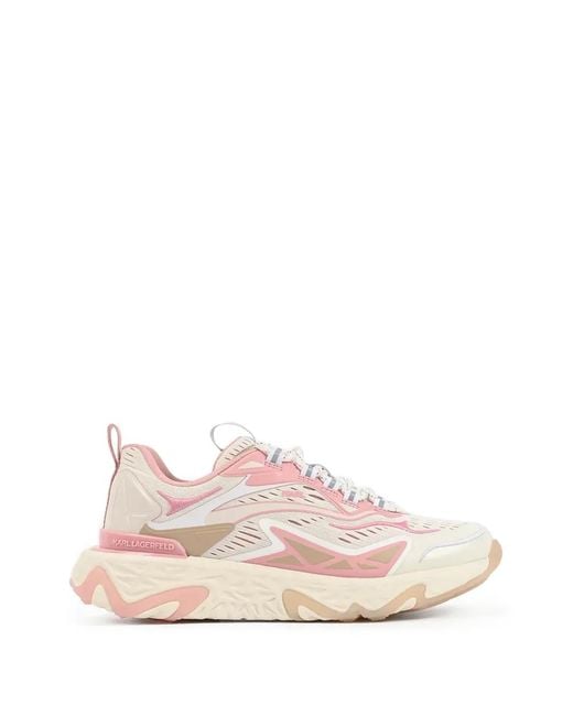 Karl Lagerfeld Pink Blaze Sneakers