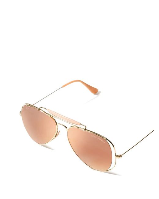 Dolce & Gabbana Pink X Ray-Ban Aviator-Frame Sunglasses