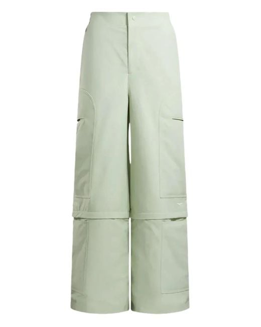Pantaloni Con Zip di Reebok in Green