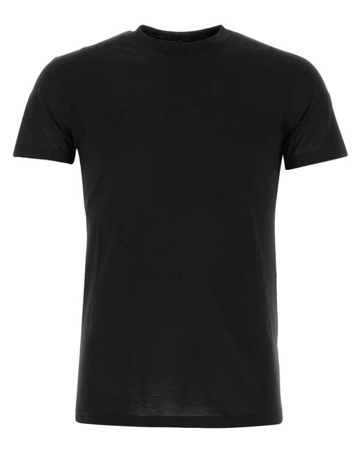 PT Torino Black Crew-Neck T-Shirt for men