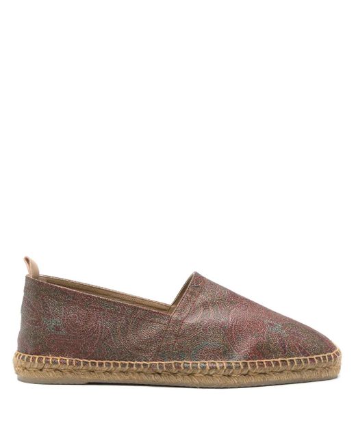 X Etro Pablo Espadrilles Castaner pour homme en coloris Brown