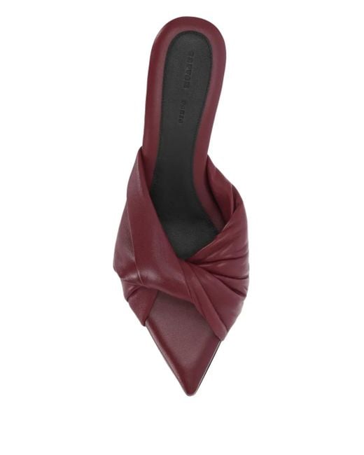 Carven Brown 50Mm Coupole Sandals