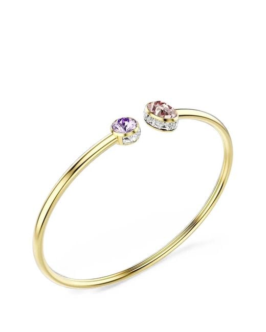 Swarovski Metallic Chroma Crystal-Embellished Cuff Bracelet