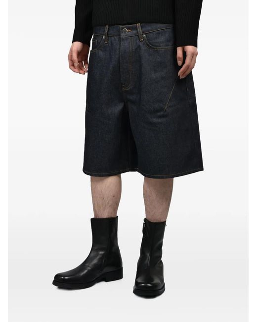 No Maintenance Blue Carpenter Denim Shorts for men
