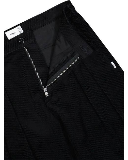 Pantalones con pinzas (w)taps de hombre de color Blue