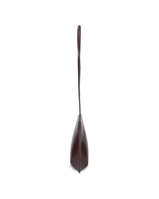 Faune Purple Bra Leather Shoulder Bag