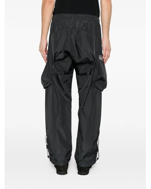 Oakley White Cargo-Pocket Drawstring Trousers for men