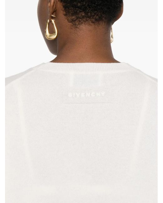 Givenchy White Sweaters