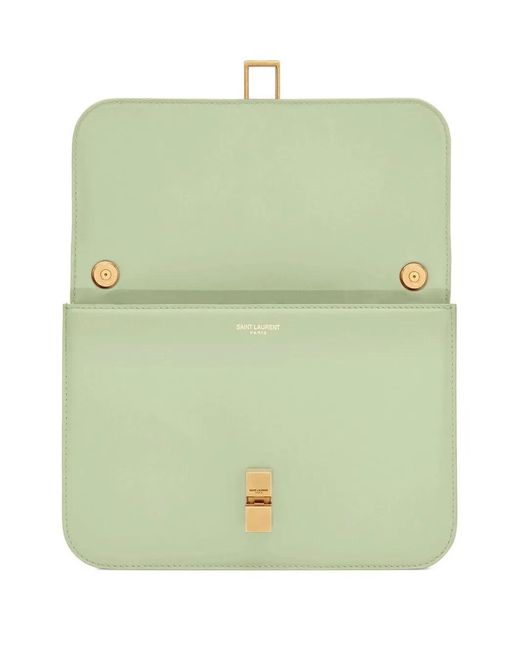 Saint Laurent Le Carré Boekentas in het White