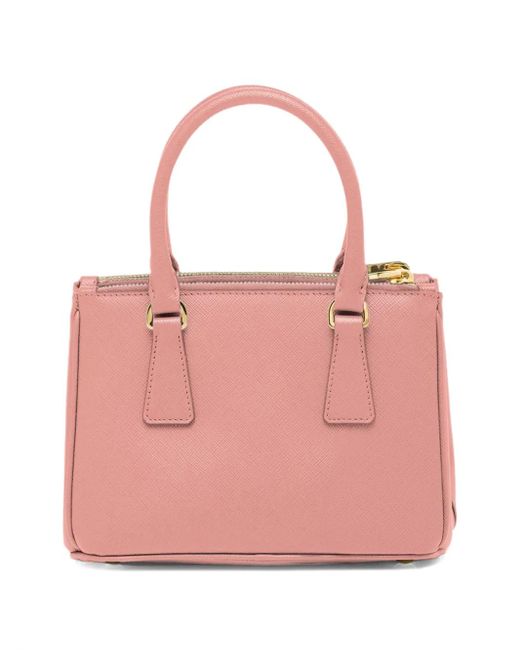Prada Pink Mini Galleria Tote Bag
