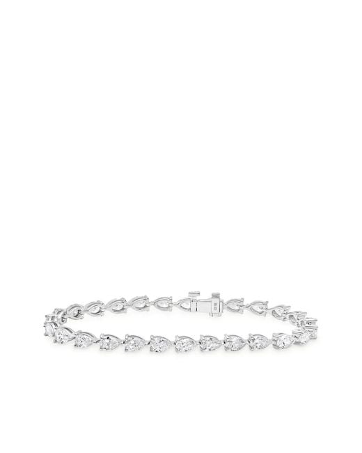 Jewels Aficionado White 18K Diamond Tennis Bracelet
