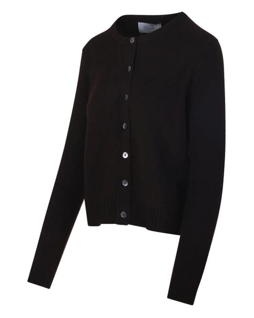 Be You Black Buttoned Cardigan