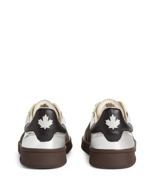DSquared² White Boxer Sneakers for men