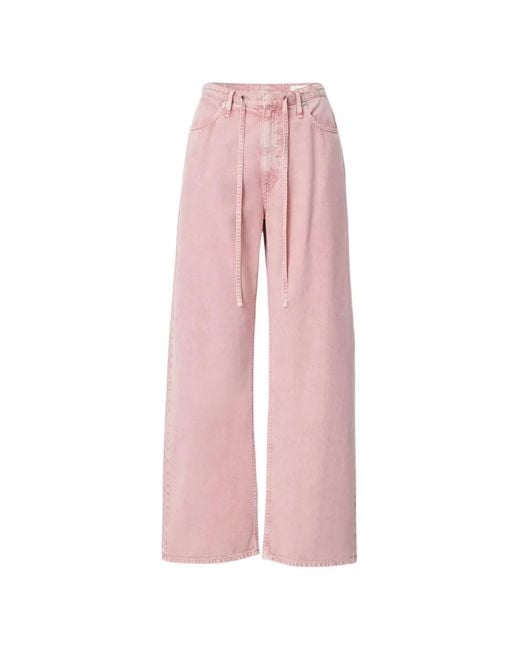 Vaqueros Phoebe Con Cordones Rag & Bone de color Pink