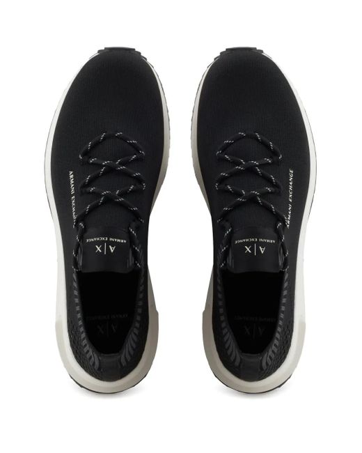 ARMANI EXCHANGE Sneakers Met Logo in het Black voor heren