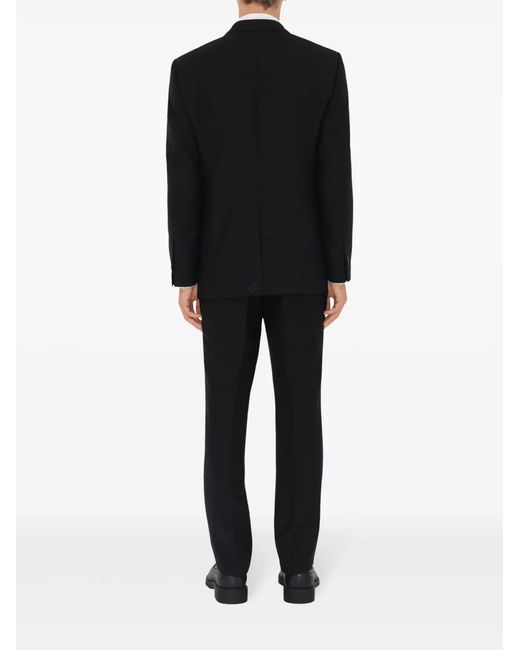 Burberry Black Single-Breasted Blazer for men