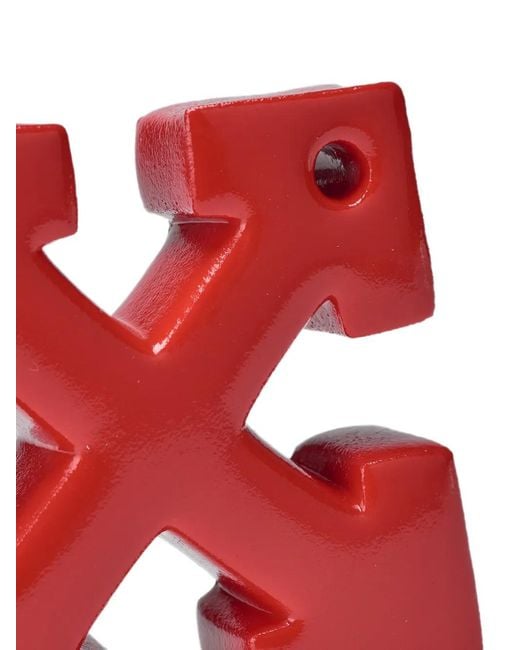 Off-White c/o Virgil Abloh Red Arrows Bag Keyring Charm for men