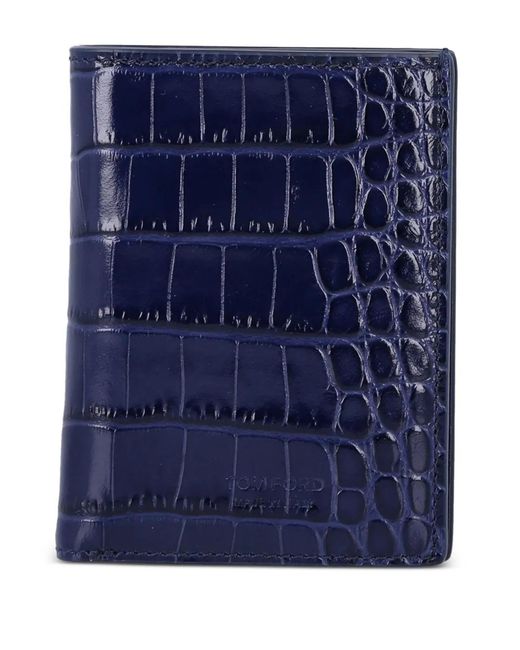 Tom Ford Blue Wallets for men