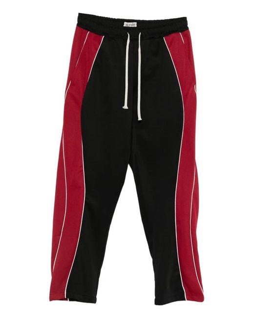 State of Order Red Pantalon À Taille À Lien De Resserrage for men