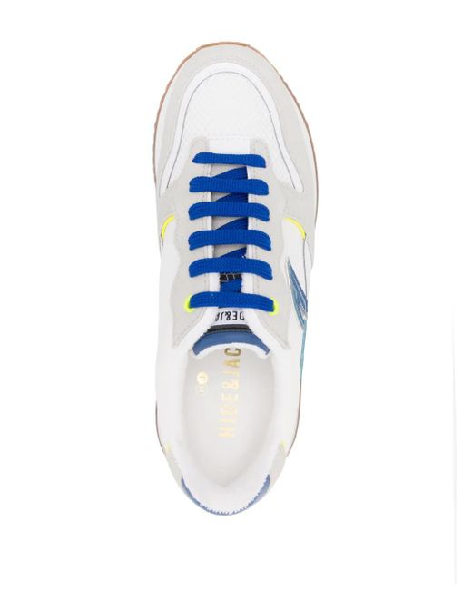 HIDE & JACK White Over Running Sneakers