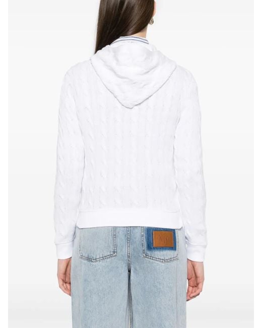 Polo Ralph Lauren White Sweaters