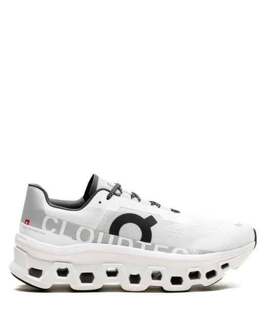 On Shoes White Cloudmster "All" Sneakers