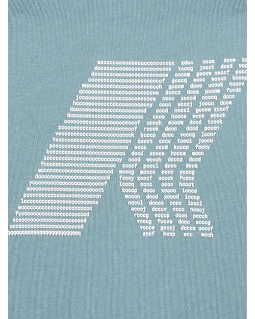 K-Way Odom Ascii Code T-Shirt mit Logo-Print in Blue für Herren