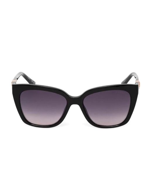 GUESS EYEWEAR Black Cat-Eye Frame Sunglasses