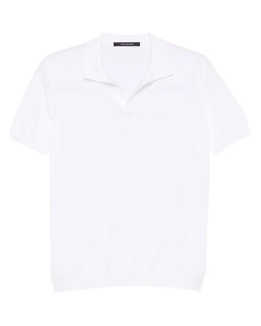 Polo Keith Tagliatore de hombre de color White