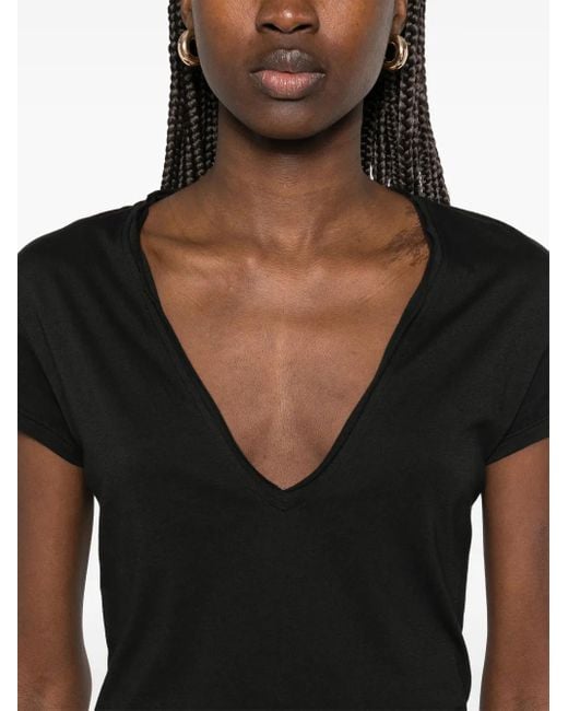 Tom Ford Black T-Shirts And Polos